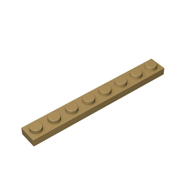 10PCS 3460 1x8 Basic Building Block Moc Loose Parts Compatible with Bricks DIY Children's Toy Assembly Gift Storage