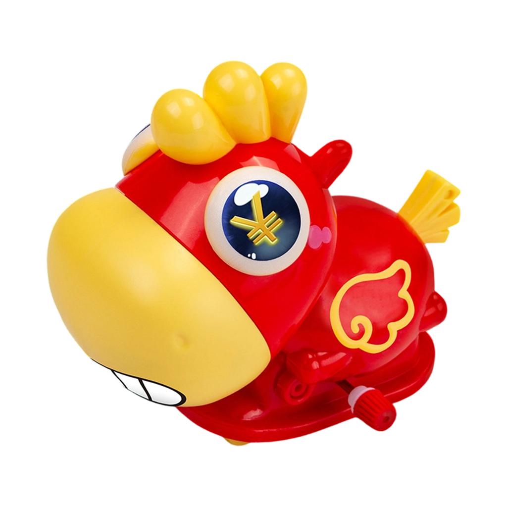 Children's Wind-up Toys, Money-making Rocking Horse, Guide Baby Crawling, Cartoon Little Horse Mascot Ornament.