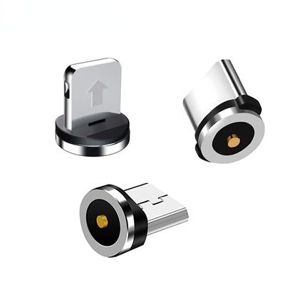 Kablo Manyetik Fiş Tipi C Mikro USB C Fiş Hızlı Şarj Kablosu Adaptörü iPhone Cep Telefonu Samsung Xiaomi Huawei Şarj Fişi