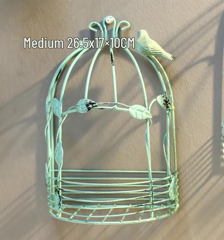 Зависть Фарфоровая Птичья Клетка: Кованый орнамент для лесного тематического оформления сада и двора.