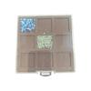 Travel Jewelry Organizers 9 Section Felt Plastic Tray Scratch Prevention Designs Bead Storage For Craft
