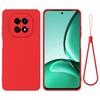 For Realme C63 5G/V60 5G Case Liquid Silicone Anti-Scratch Phone Cover with Hand Strap