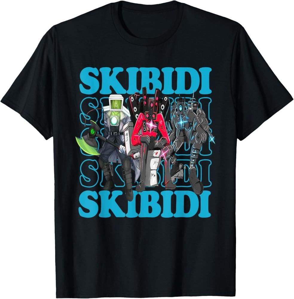 Speakerman Skibidi Toilet DK SKIBIDI SKIBIDI SKIBIDI T-Shirt Unisex T-Shirt XL
