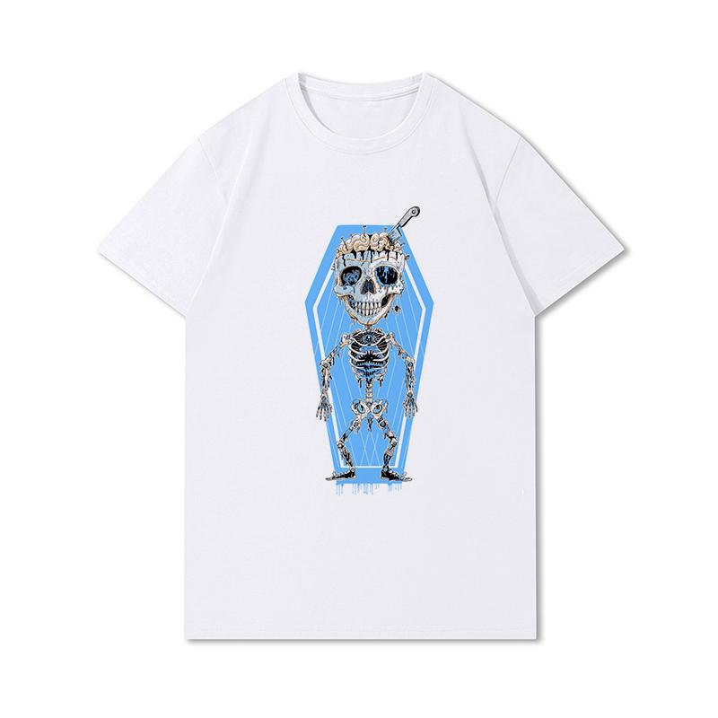 Summer Graphic Men Tees Anime Men's T-shirts Harajuku Tops Vintage Short Sleeves Oversized Unisex Shirts