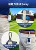 Golf Ball Case Colors Belt Carabiner Accessory Case Golf Accessories [4 Available] (Camel)