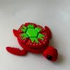 Press Turtles Fruit Keychain Hanging Decoration For Personalizing School Bag Accessories And Student Gifting Supply