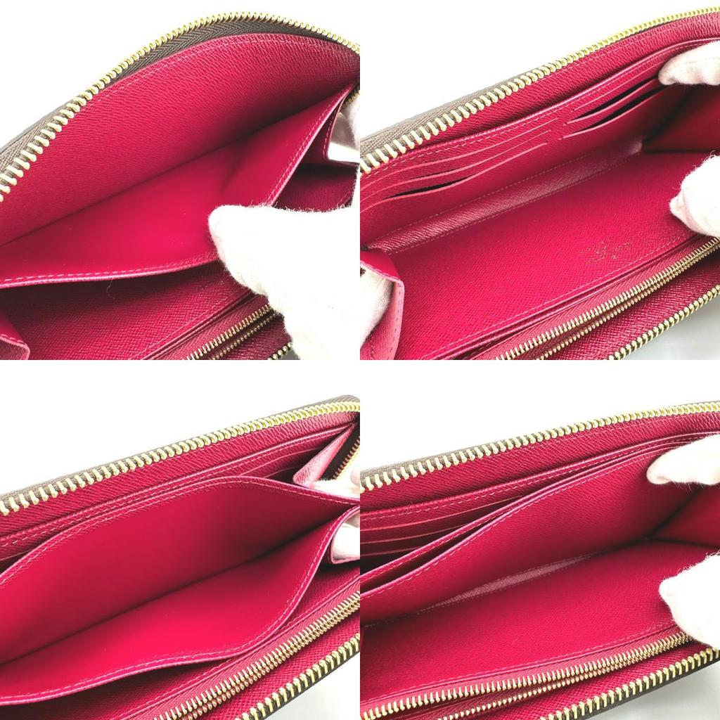 LOUIS VUITTON Monogram Zippy wallet Long Wallet purse Monogram canvas M42616 Used