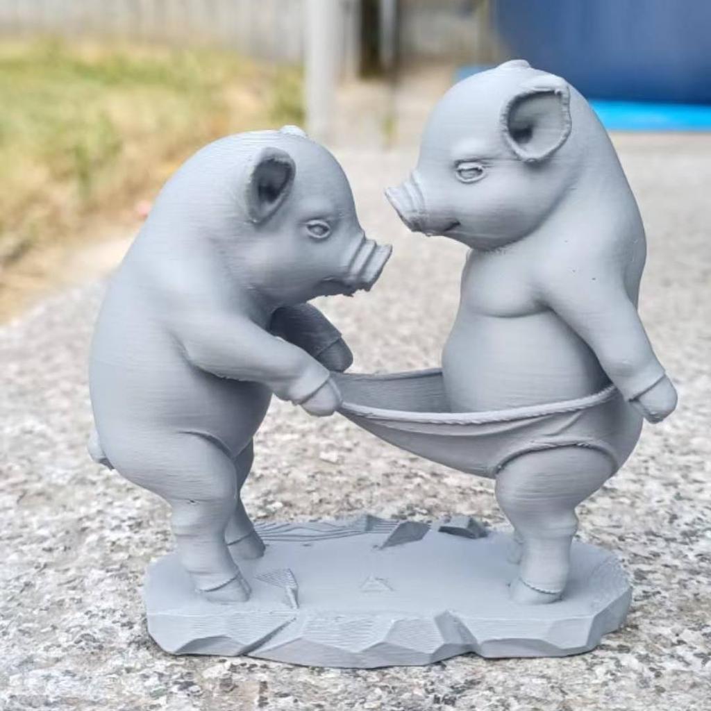 1pc A Cute Cartoon Pig Figurine, a Decorative Piece for Festivals, Perfect As a Holiday Gift.