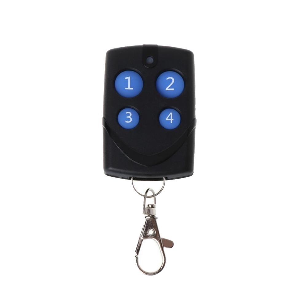 4 Keys Automatic Cloning Controller Multifrequency Garage Gate Door Remote  Gate Door Opener