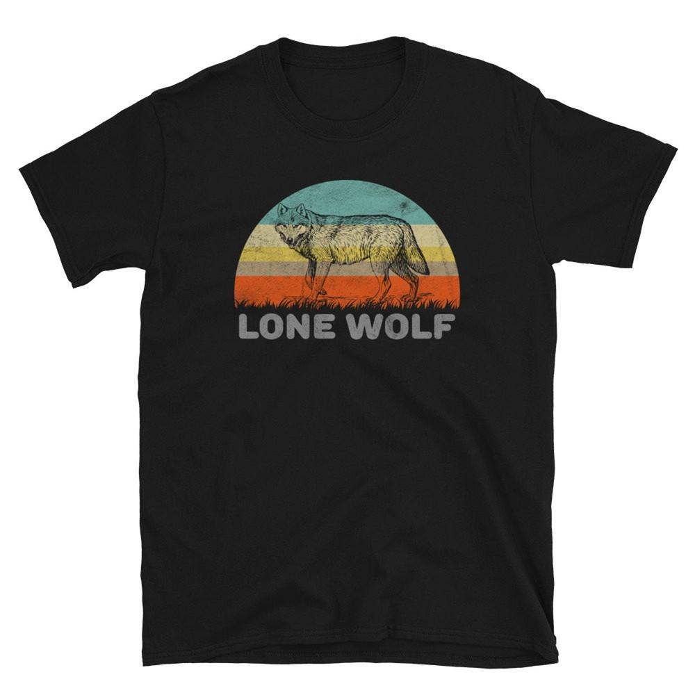 Lone Wolf Unisex Shirt Gift #31 Unisex T-Shirt XXXL