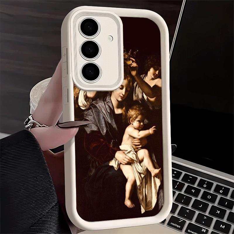 Phone Case for Samsung Galaxy S26 S25 Ultra S24 FE Renaissance Aesthetics Art Painting Shell S23 Plus S22 + S21 S20 5G Soft Sili