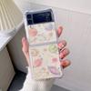 For Samsung Z Flip 3 Case Transparent Fantasy Star Fold Phone Case For Samsung Galaxy Z Flip 4 Zflip3 Soft Shockproof Back Cover
