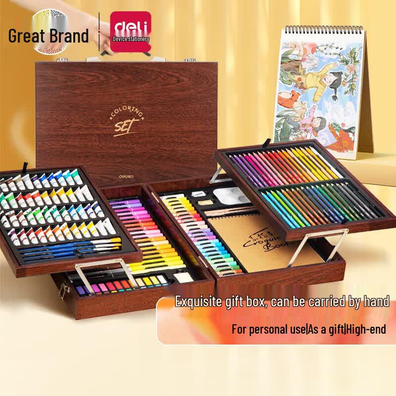 Deli 179-Piece Children s Art Set