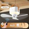 Portable Multi-Functional Ceiling Fan: Rechargeable & Remote-Controlled, Ideal for Camping & Wall/Desktop Mounting