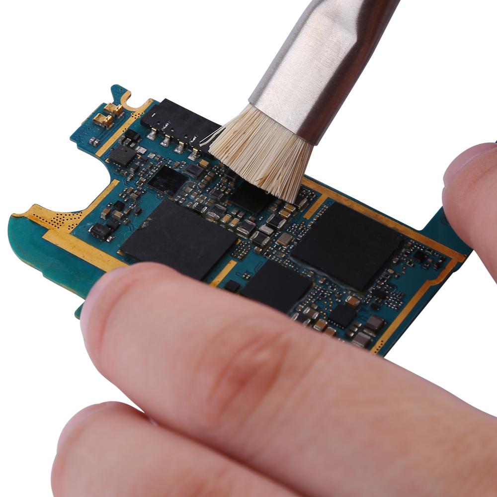 Antistatische Bürste Motherboard PCB Reinigungswerkzeuge für Handy ESD-Bürste Elektronische BGA-Nacharbeitsreparaturwerkzeuge Outils