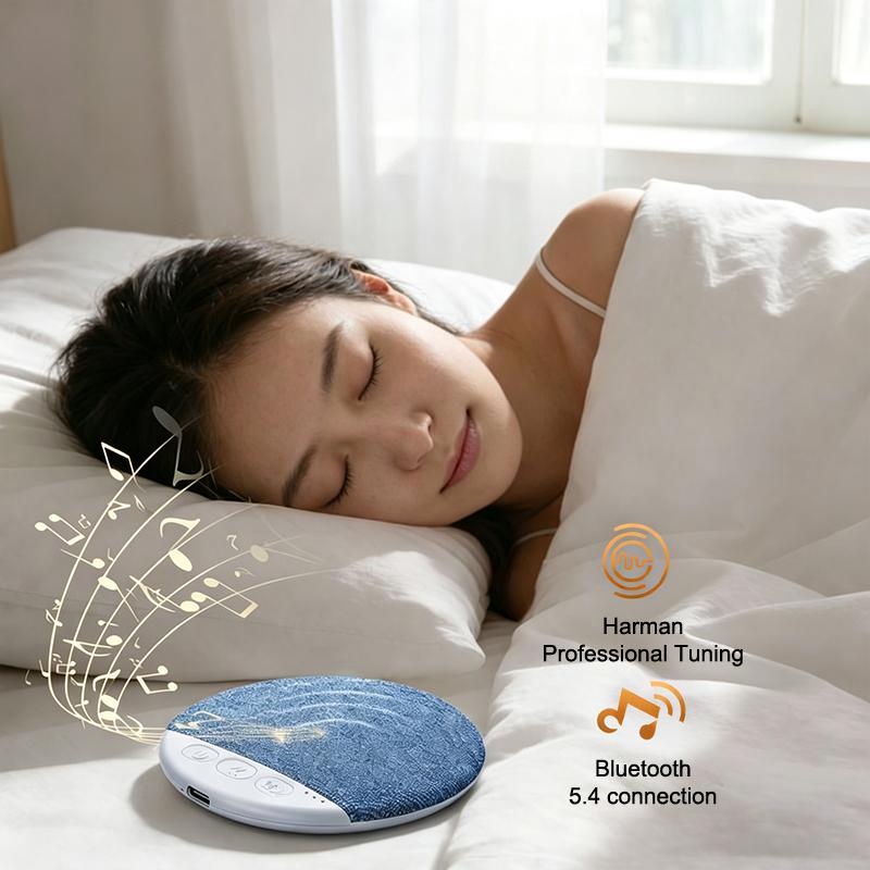 Sleeping Bluetooth Speaker With Built In White Noise And Low Volume Perfect For Night Rest Audiobook Podcast Listening