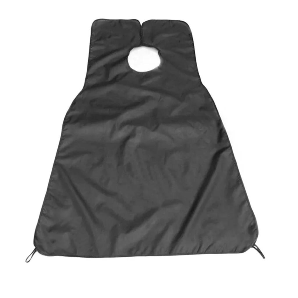 

1 шт. Мужской нагрудник для бороды, чистый фартук для бритья, уход за лицом, салфетка для бритья, чистка стрижки, нагрудник для бороды, салфетка для бритья чёрный