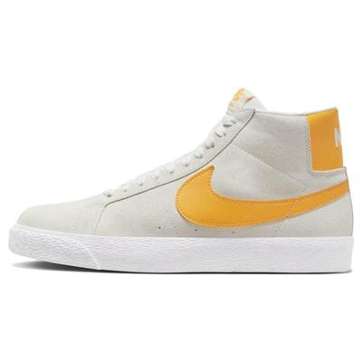 Sb Zoom Blazer Mid 'Summit White Laser Orange' Skateboard Shoes 864349-110