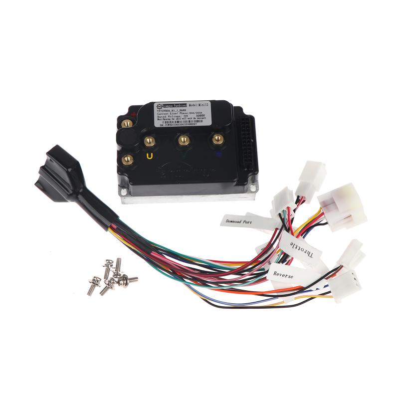 Fardriver ND72260 80A 260A Mini Motor Controller for Electric Scooter E Bike High Power Brushless Controller DIY Upgrade