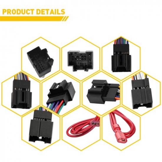 Car Stereo Radio Wiring Harness Adapter For 2007-2014 GMC Chevy Cadillac Buick A