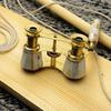 Lornetka z masy perłowej Mosiężna lornetka z uchwytem, ​​okulary teatralne, lornetka morska Kompaktowy prezent Piękny design