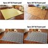 Minde Garden Floral Foam Puzzle Play Mat For Kids Bedroom And Lounge Safety Play Area