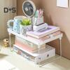 Bathroom Storage Shelf Foldable Design Lightweight Sturdy Easy Assembly Minimalist Simple Storage Rack