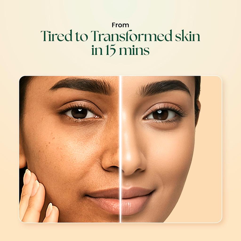 Moha Herbal Radiance Face Mask Cream For Brightening Glow, Deep Nourishing Care, Weekly Reset, 100 g Pack Of 1