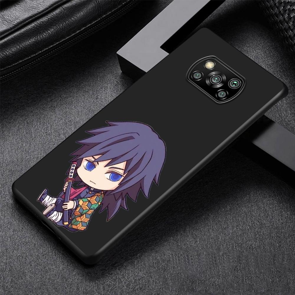 

Чехол для телефона Kamado Tanjirou Demon Slayer для Xiaomi Poco X3 NFC M3 X4 Pocophone F1 M4 Pro F3 GT Мягкий силиконовый черный чехол-накладка Xiaomi Mi 11T 5G