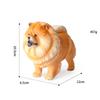 Dog Figurine for Home And Car Decoration Gift for Birthdays Miniature Dog Model Educational Toy for Kids