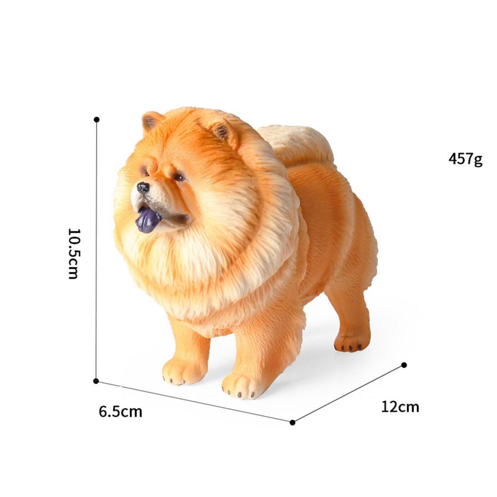 Dog Figurine for Home And Car Decoration Gift for Birthdays Miniature Dog Model Educational Toy for Kids