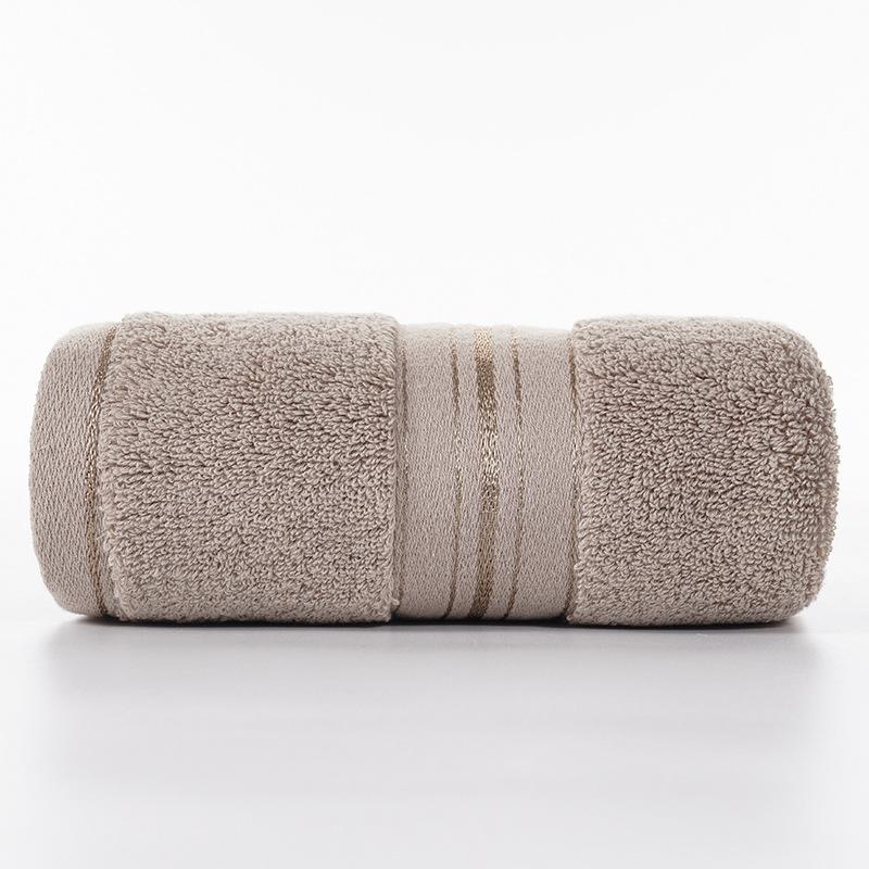 1pc Face Hair Towel 100%Cotton Soft Absorbent Solid Blue Grey Towels Toalla For Kids Adults Home Hotel Bathroom Textile 34*75cm