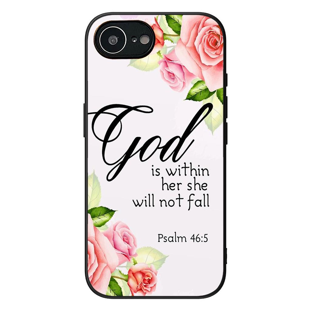 Bible Verse Jesus Christian God Flower Phone Case for Motorola Moto G86 G14 G35 G34 G45 G55 G67 G75 G85 G24 G15 G54 G57 Power