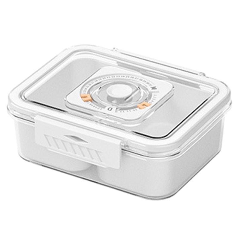 Airtight Food Storage Containers Multi Purpose Seal Case Kitchen Organizer Boxes with Seal Lid for Easy Viewing S