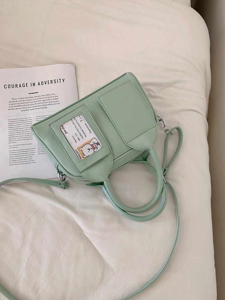 Korean Ins Sweet Portable Bowling Bag Women's 2025 New Fashion Pillow Bag Versatile Messenger Bag Pain Bag