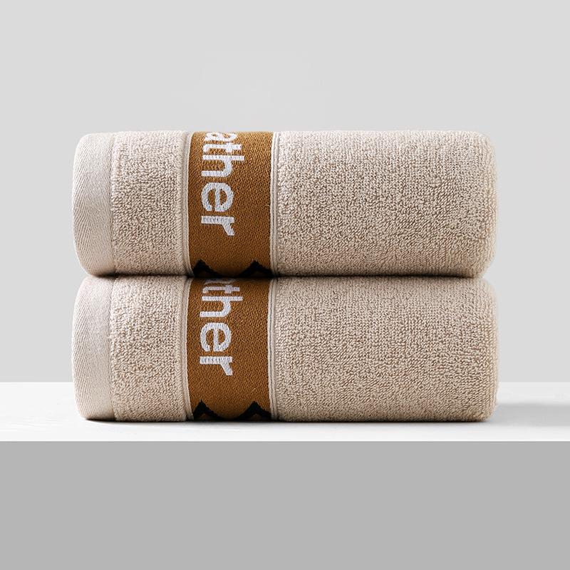 Soft, Thick Pure Cotton Face Towels - Absorbent and Gentle for Adults