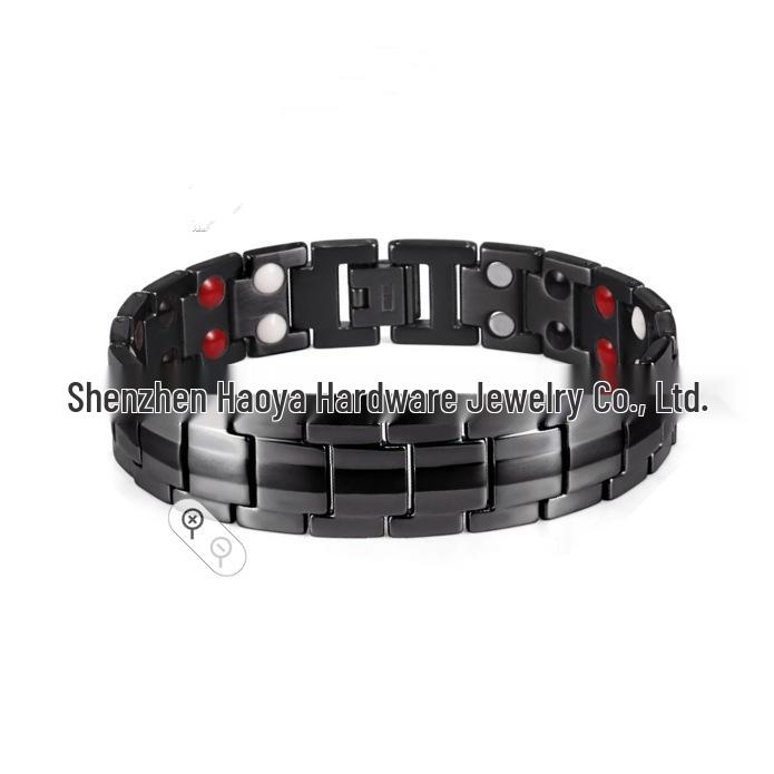 

Магнитный лечебный браслет: Антирадиационный и антиусталостный, вакуумное гальваническое покрытие, дизайн «черепаший панцирь»