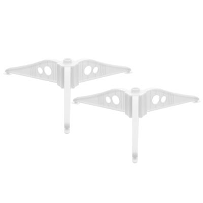 2Pcs Stocking Tree Stand Blends Seamlessly with Holiday Decor Themes Ensures Safety and Stability Fits 0.8cm Pole
