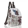 Dual-shoulder Bag, Embroidered Multi-purpose Backpack, Large Capacity, Lightweight Student Schoolbag