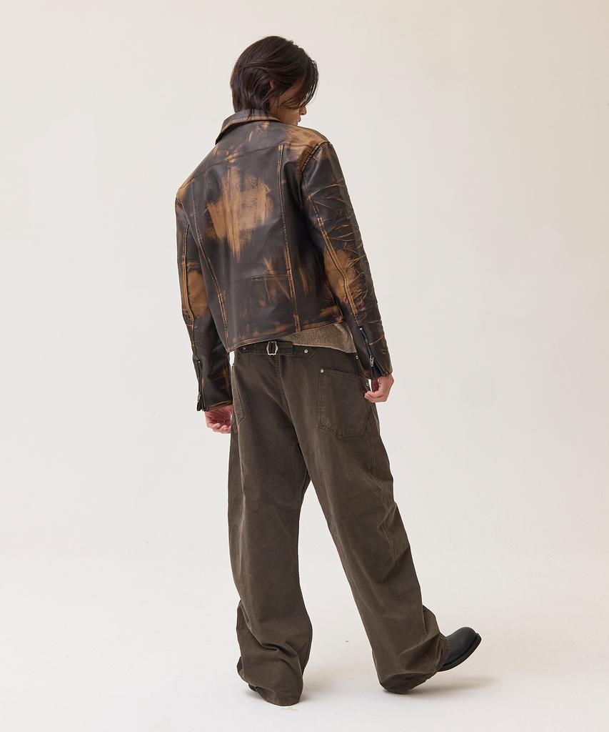 Akesi Denzel Summit Curved Cotton Pants_Khaki
