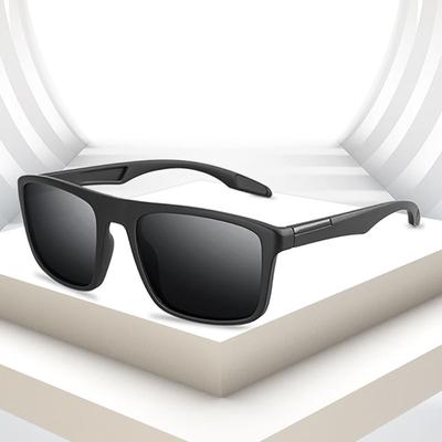 Gafas de sol polarizadas UV400 cuadradas para hombre y mujer, gafas de sol deportivas unisex vintage, gafas de sol hechas a mano
