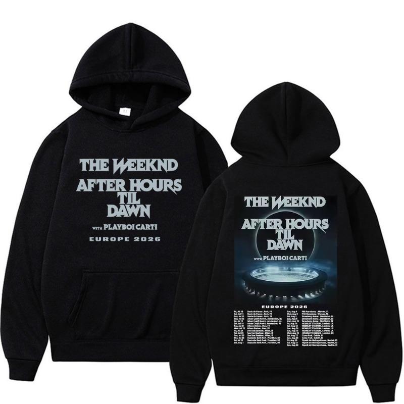 Rapper The Weeknd Grafické mikiny s motivem alba Pánské Dámské Módní Hip Hop Pop Music Mikina Vesta Komfortní Mikina Mikiny