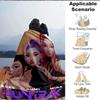 1 Stück K-Pop Dämonenjäger Flanelldecke, Weich Hautfreundlich mit Digitaldruck, Verschiedene Größen erhältlich für Familie, Freunde, Geburtstag