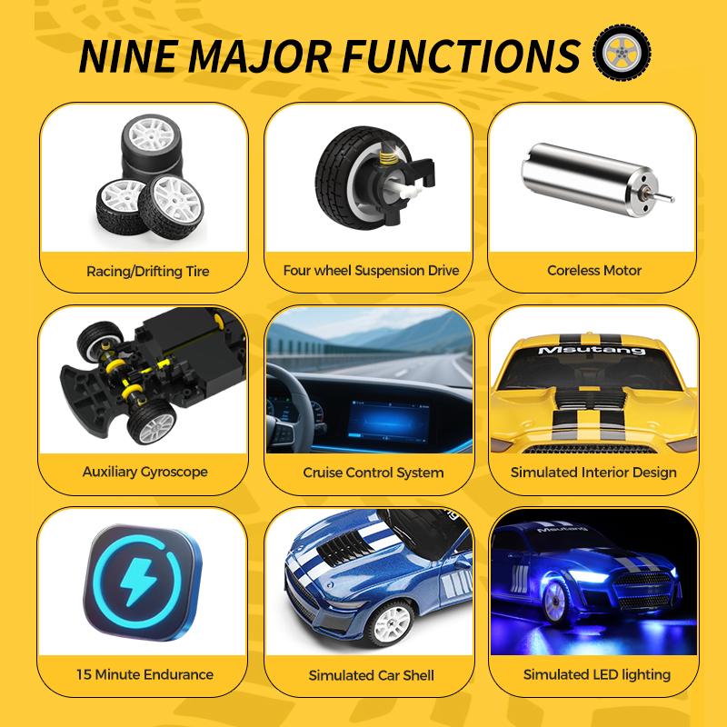 WLtoys 1:43 K4308 2.4G Racing Mini RC Car 14KM/H 4WD Electric High Speed Remote Control Drift Toys for Children Gifts