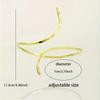 1-piece Set with S-shaped Wrapped Ankle Chain, Simple Retro Style, Suitable for Daily Banquet Wear, New Model