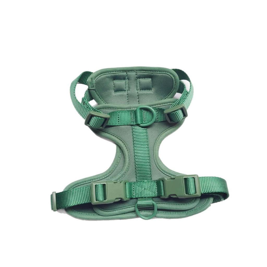 SpotWid Dog Chest & Back Bite-Proof Escape-Proof PVC Leash with Retractable Collar