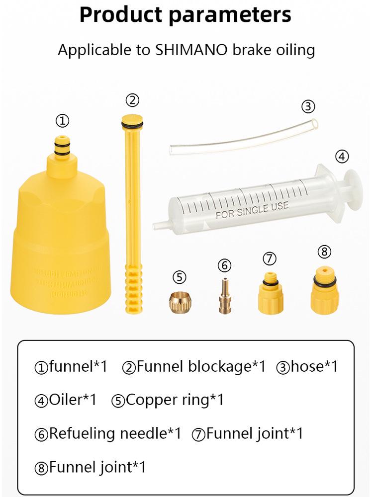 Simple Hydraulic Road Bike Brake Bleeding and Oil Filling Tool