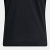 Under Armour Comfortable Fashion Versatile Trendy Regular Polo Shirt Women tops Black 1387316-001
