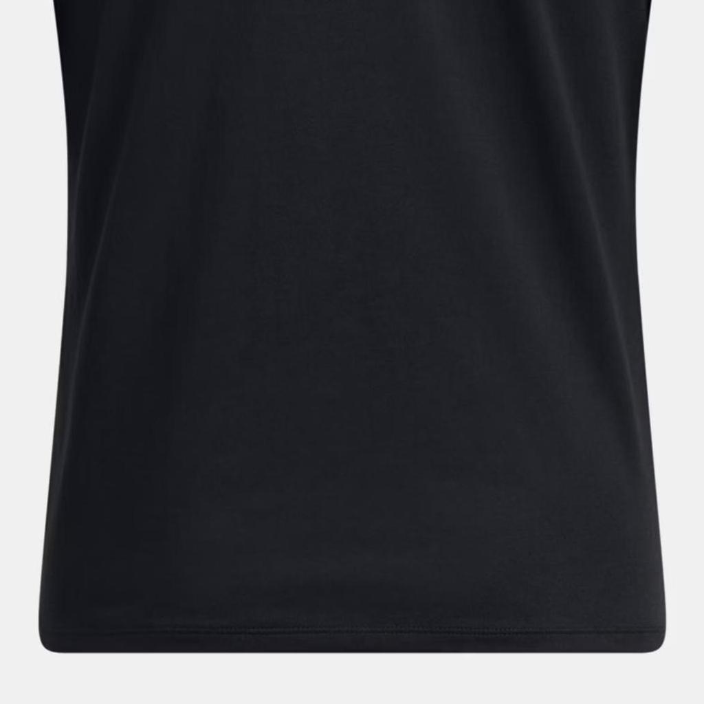 Under Armour Comfortable Fashion Versatile Trendy Regular Polo Shirt Women tops Black 1387316-001