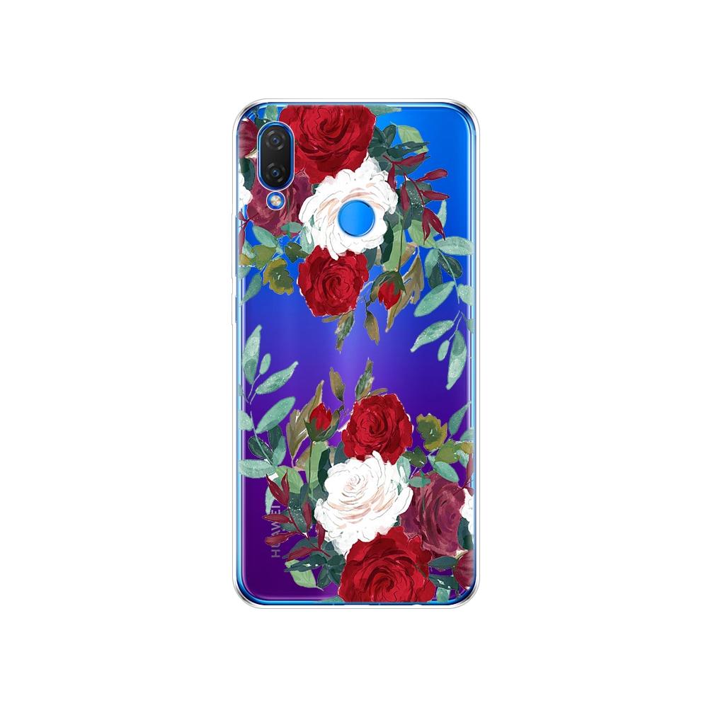 Case For Huawei Nova 3 3i 3e Phone Case Soft Silicon TPU Cover For Nova3 Nova3i INE-LX2 INE-LX9 Cover Full 360 Protective Shell